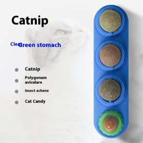 Catnip Ball Self-Hi Toy Supplies (Option: blue Three in one bag)